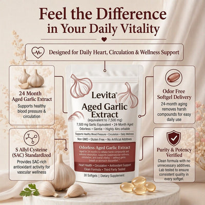 Levita Aged Garlic Extract